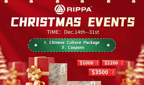 与 RIPPA Machinery 一起庆祝圣诞节：超值优惠和免费礼品等着您！?